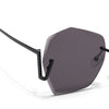 Over Size Sunglasses (Black Lens | Black Frame - MG6430)