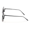 Over Size Sunglasses (Black Lens | Black Frame - MG6430)