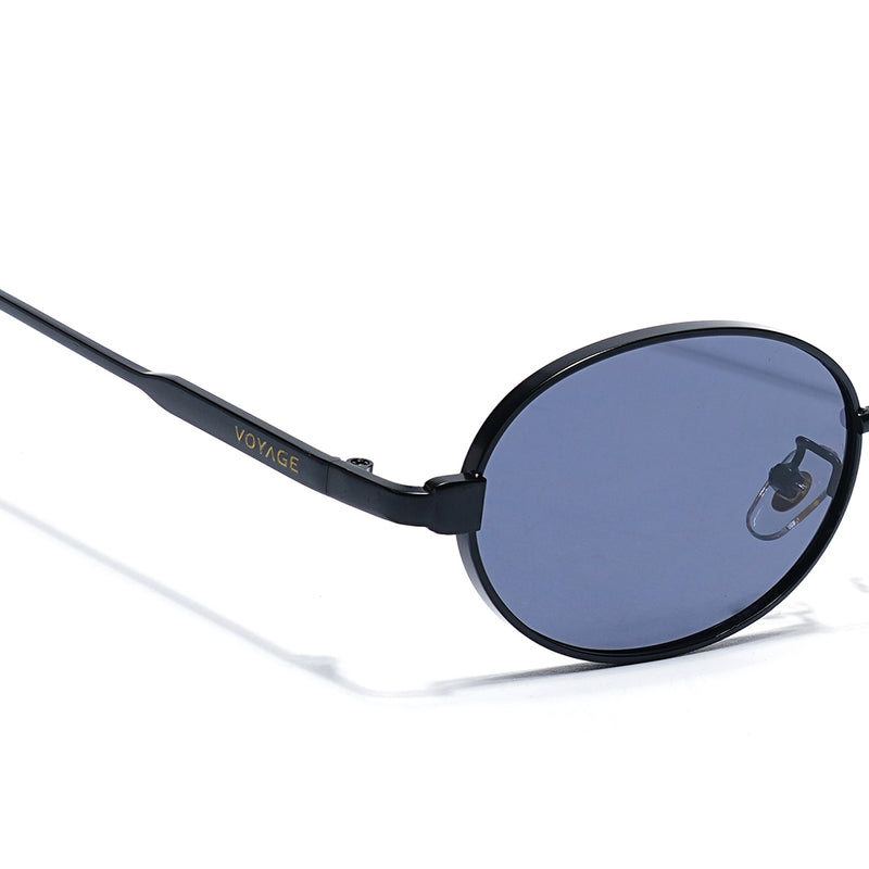 Relish | Black Oval Sunglasses | MG7762