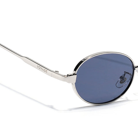 Relish | Silver Oval Sunglasses | MG7763