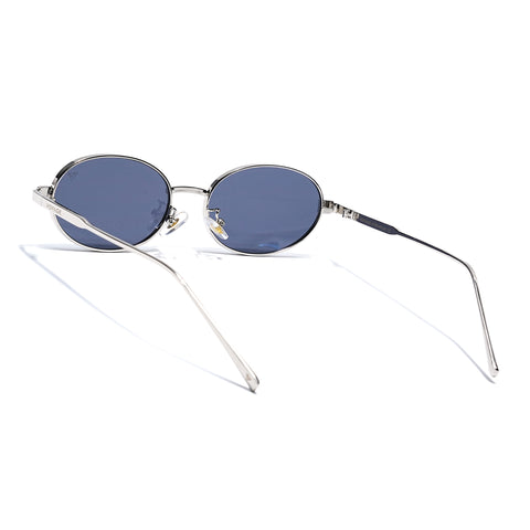 Relish | Silver Oval Sunglasses | MG7763