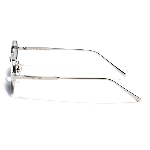 Relish | Silver Oval Sunglasses | MG7763