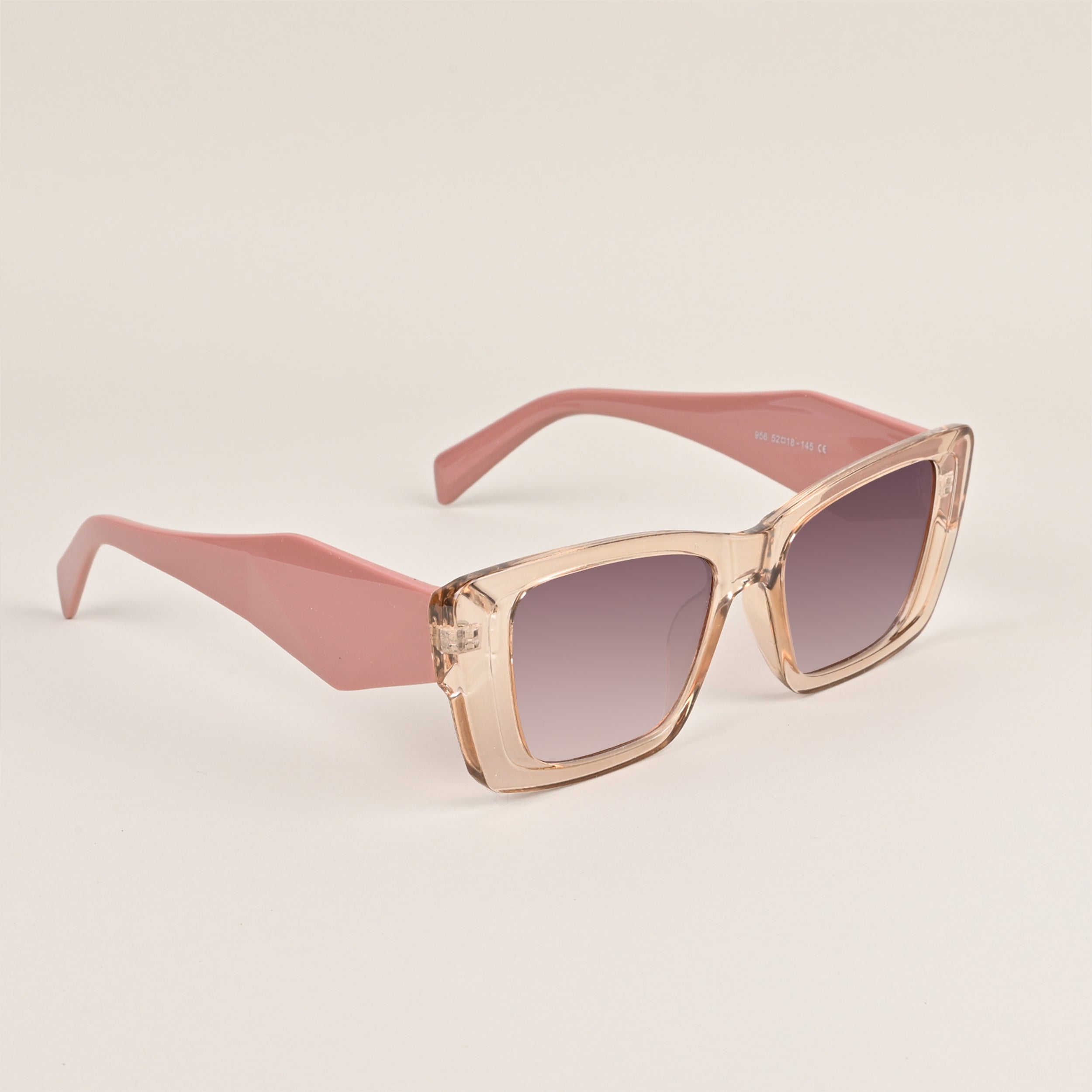 Voyage Nude/Light Brown Cateye Sunglasses MG3685