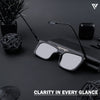 Matt Black Polarized Wayfarer Sunglasses - PMG4448