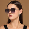 Grey Square Sunglasses (450MG4339)