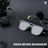 Active Green Polarized Wayfarer Sunglasses - PMG4468