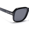 Wayfarer Polarized Sunglasses (Black Lens | Shine Black Frame - PMG4987)