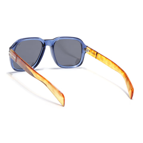 Wayfarer Polarized Sunglasses (Black Lens | Blue Frame - PMG4989)