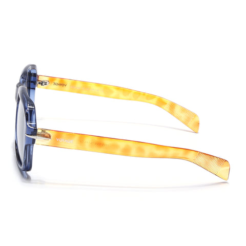 Wayfarer Polarized Sunglasses (Black Lens | Blue Frame - PMG4989)