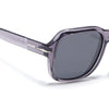 Wayfarer Polarized Sunglasses (Black Lens | Purple Frame - PMG4990)