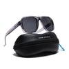 Wayfarer Polarized Sunglasses (Black Lens | Purple Frame - PMG4990)