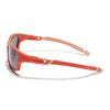 Wrap Around Polarized Sunglasses for Kids -6 yrs To 12 yrs (Black Lens | Orange Frame - PMG5901)