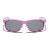 Rectangle Polarized Sunglasses for Kids -6 yrs To 12 yrs (Black Lens | Pink Frame - PMG5924)