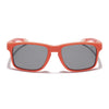 Rectangle Polarized Sunglasses for Kids -6 yrs To 12 yrs (Black Lens | Orange Frame - PMG5925)