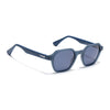 Prizm | Blue Hexagonal Polarized Sunglasses | Grey Lens - PMG7285