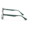 Prizm | Green Hexagonal Polarized Sunglasses | Black Lens - PMG7287