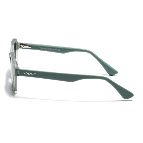 Prizm | Green Hexagonal Polarized Sunglasses | Black Lens - PMG7287