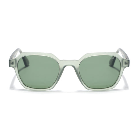 Prizm | Green Hexagonal Polarized Sunglasses | Green Lens - PMG7288