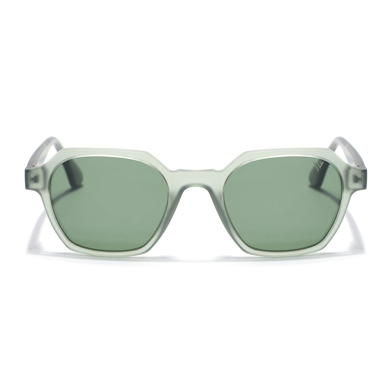 Prizm | Green Hexagonal Polarized Sunglasses | Green Lens - PMG7288