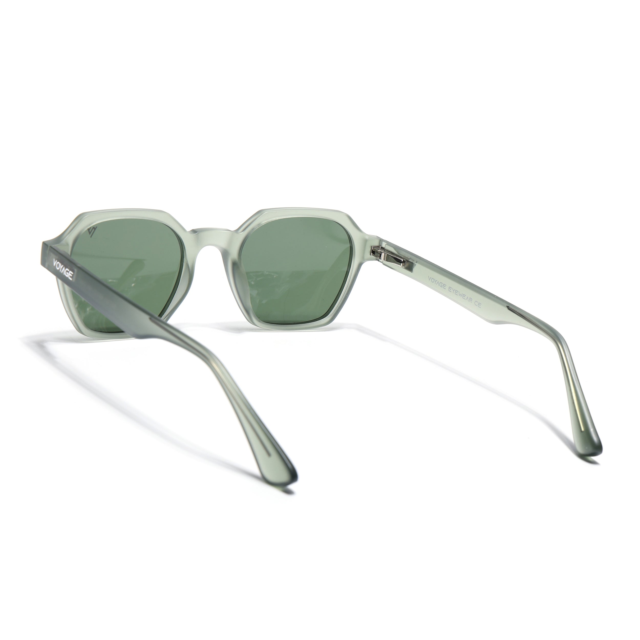Prizm | Green Hexagonal Polarized Sunglasses | Green Lens - PMG7288