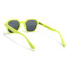 Prizm | Neon Yellow  Hexagonal Polarized Sunglasses | Black Lens - PMG7290