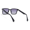 Prizm | Black Square Polarized Sunglasses | Grey & Clear Lens - PMG7292