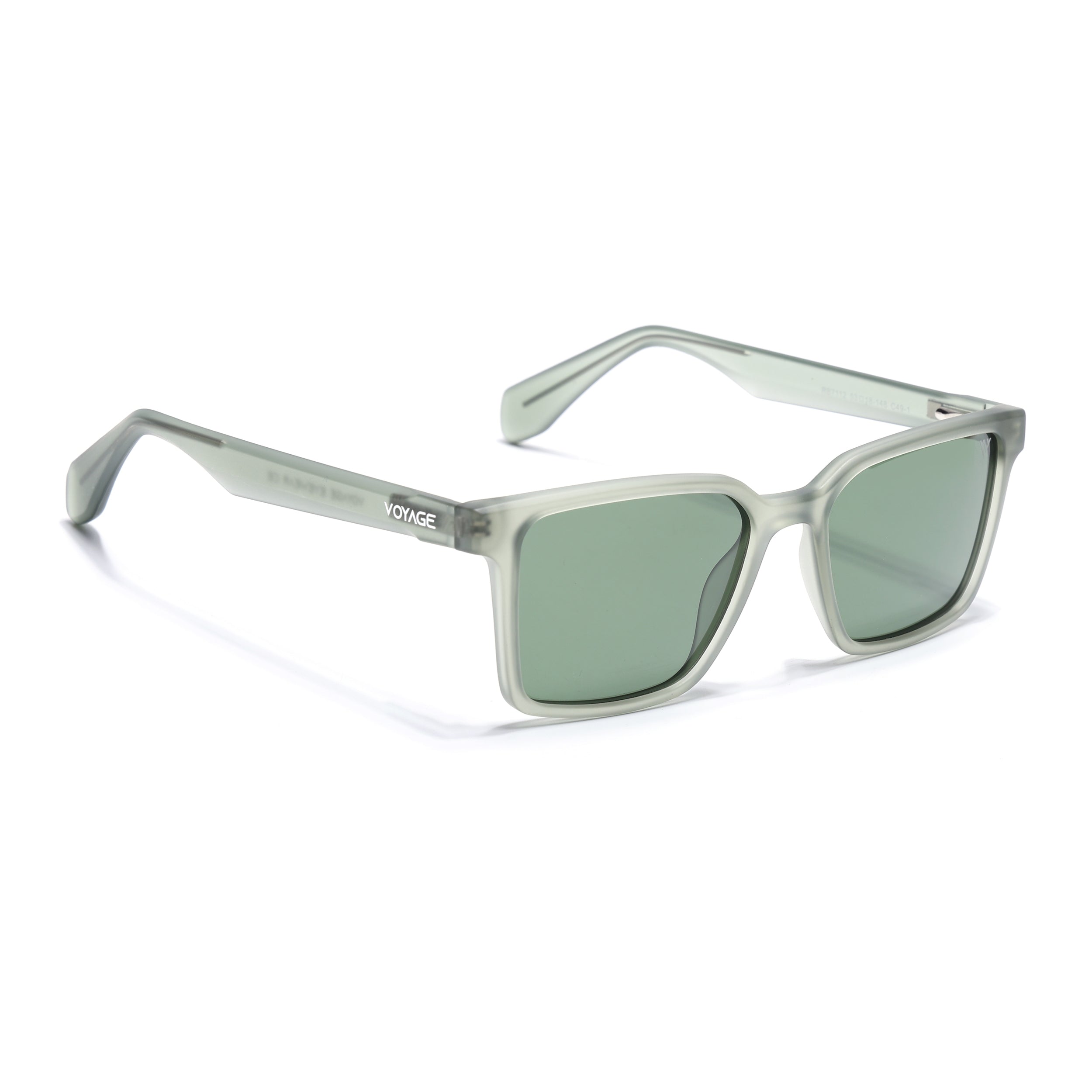 Prizm | Green Square Polarized Sunglasses | Green Lens - PMG7297