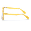 Prizm | Sun Yellow Square Polarized Sunglasses | Brown & Clear Lens - PMG7298