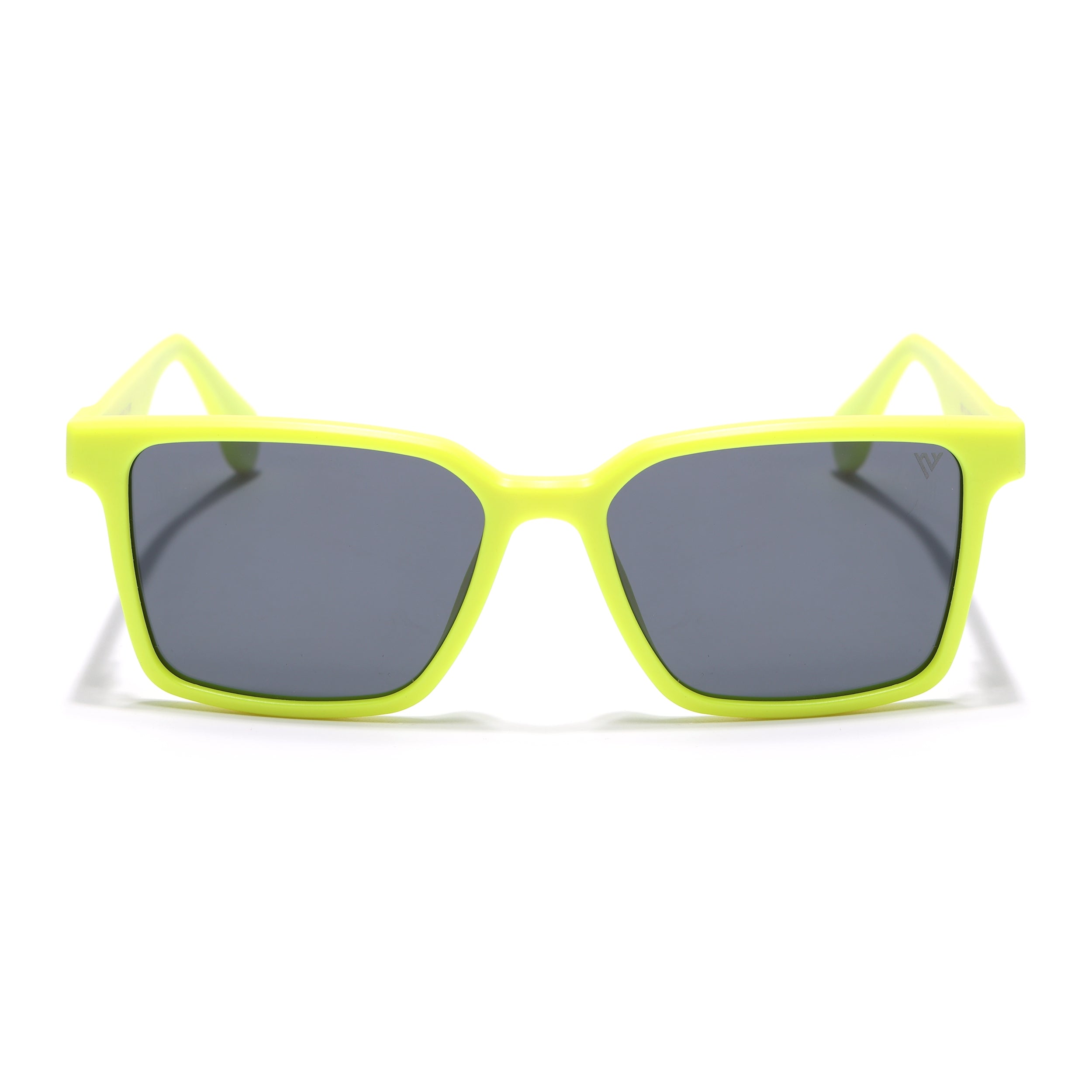 Prizm | Yellow Square Polarized Sunglasses | Black Lens - PMG7299
