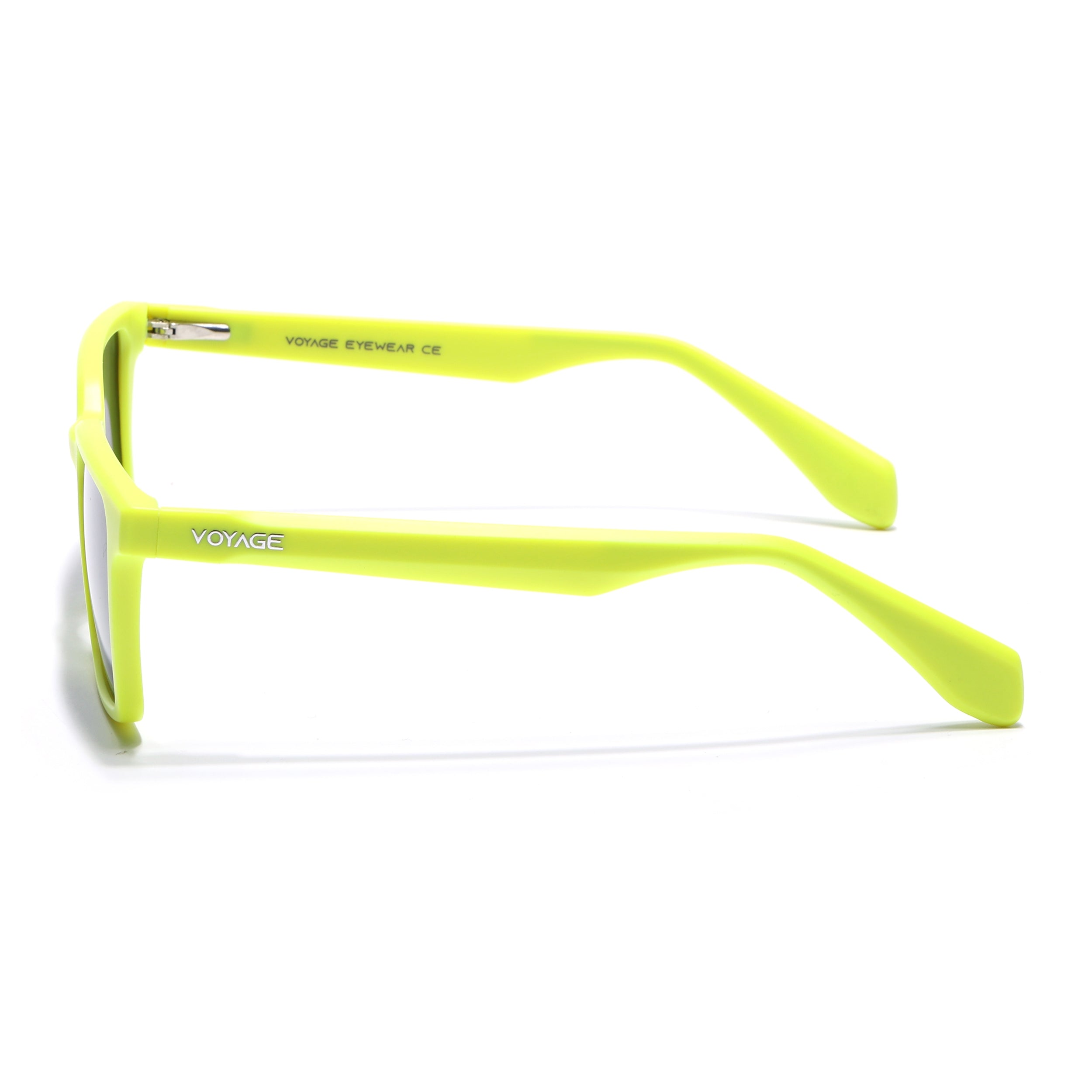 Prizm | Yellow Square Polarized Sunglasses | Black Lens - PMG7299