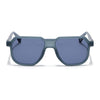 Prizm | Matt Blue Hexagonal Polarized Sunglasses | Blue Lens - PMG6712