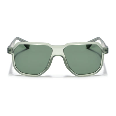Prizm | Olive Hexagonal Polarized Sunglasses | Olive Lens - PMG6714