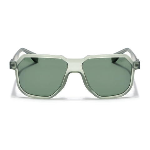 Prizm | Olive Hexagonal Polarized Sunglasses | Olive Lens - PMG6714