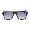 Prizm | Black Wayfarer Polarized Sunglasses | Grey & Clear Lens - PMG7274