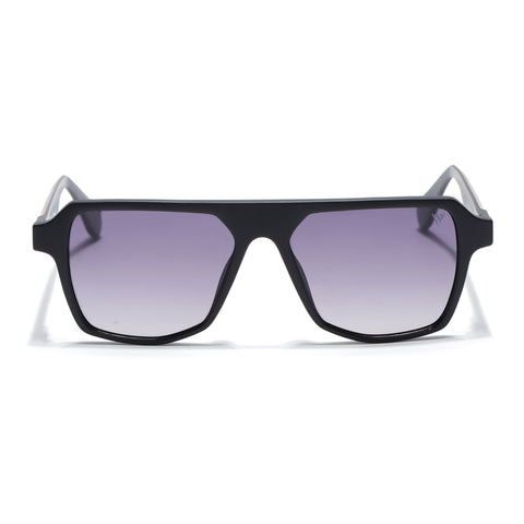 Prizm | Black Wayfarer Polarized Sunglasses | Grey & Clear Lens - PMG7274