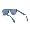 Prizm | Matt Teal  Wayfarer Polarized Sunglasses  | Grey Lens - PMG7277