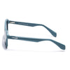 Prizm | Matt Teal  Wayfarer Polarized Sunglasses  | Grey Lens - PMG7277