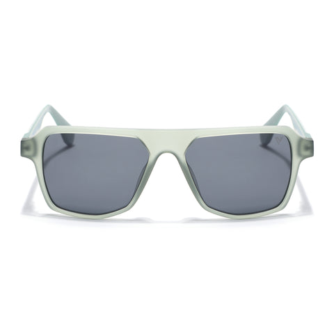 Prizm | Green Wayfarer Polarized Sunglasses | Black Lens - PMG7278