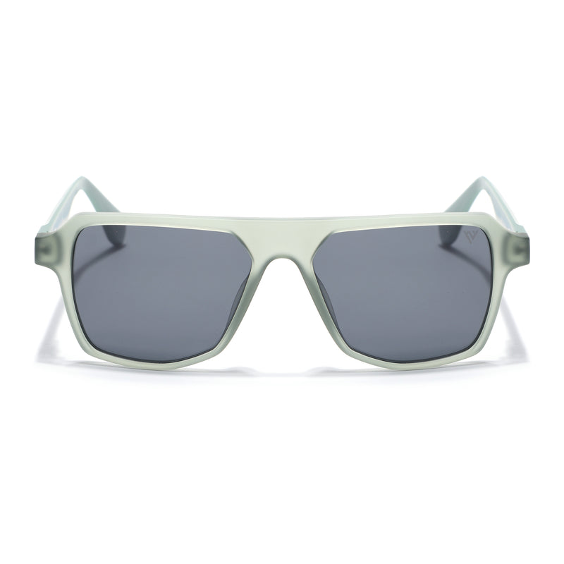 Prizm | Green Wayfarer Polarized Sunglasses | Black Lens - PMG7278