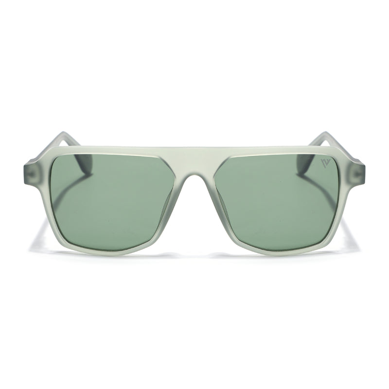 Prizm | Green Wayfarer Polarized Sunglasses | Green Lens - PMG7279