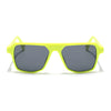 Prizm | Neon Yellow Wayfarer Polarized Sunglasses | Black Lens - PMG7281