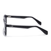 Prizm | Black Hexagonal Polarized Sunglasses | Black & Clear Lens - PMG7264