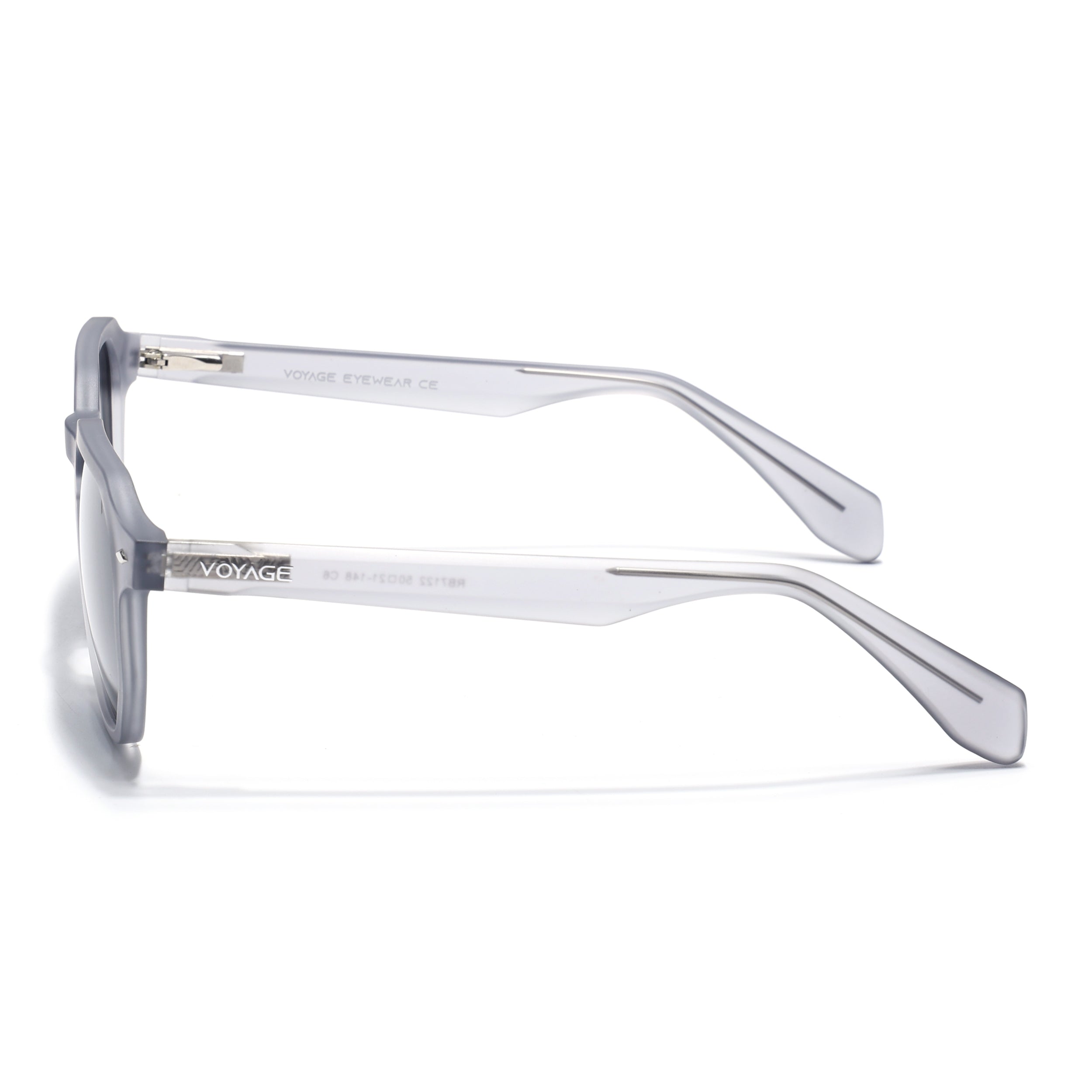 Prizm | Dark Grey Hexagonal Polarized Sunglasses | Black Lens - PMG7265