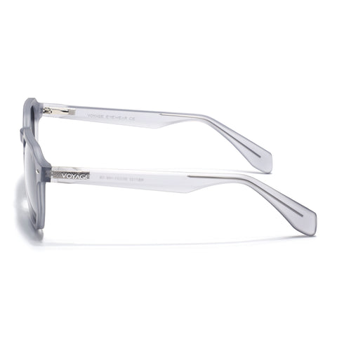 Prizm | Dark Grey Hexagonal Polarized Sunglasses | Black Lens - PMG7265