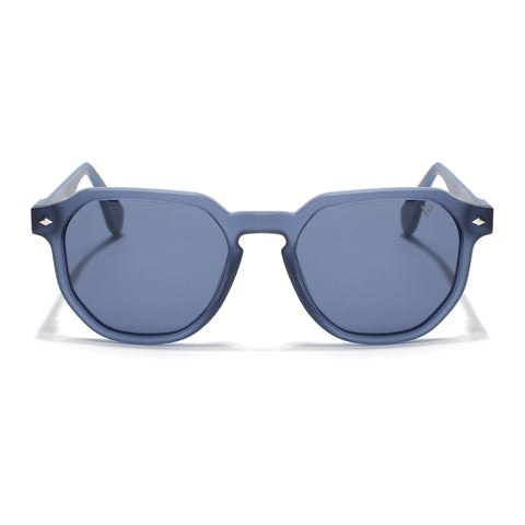 Prizm | Blue Hexagonal Polarized Sunglasses | Grey Lens - PMG7268