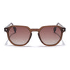 Prizm | Brown Hexagonal Polarized Sunglasses | Brown & Clear Lens - PMG7271