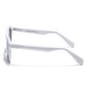Prizm | White Hexagonal Polarized Sunglasses | Black Lens - PMG7272
