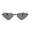 Voyage Select Oval Sunglasses (Black Lens | Black Frame - SLMG6275)