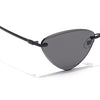 Voyage Select Oval Sunglasses (Black Lens | Black Frame - SLMG6275)