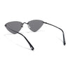 Voyage Select Oval Sunglasses (Black Lens | Black Frame - SLMG6275)